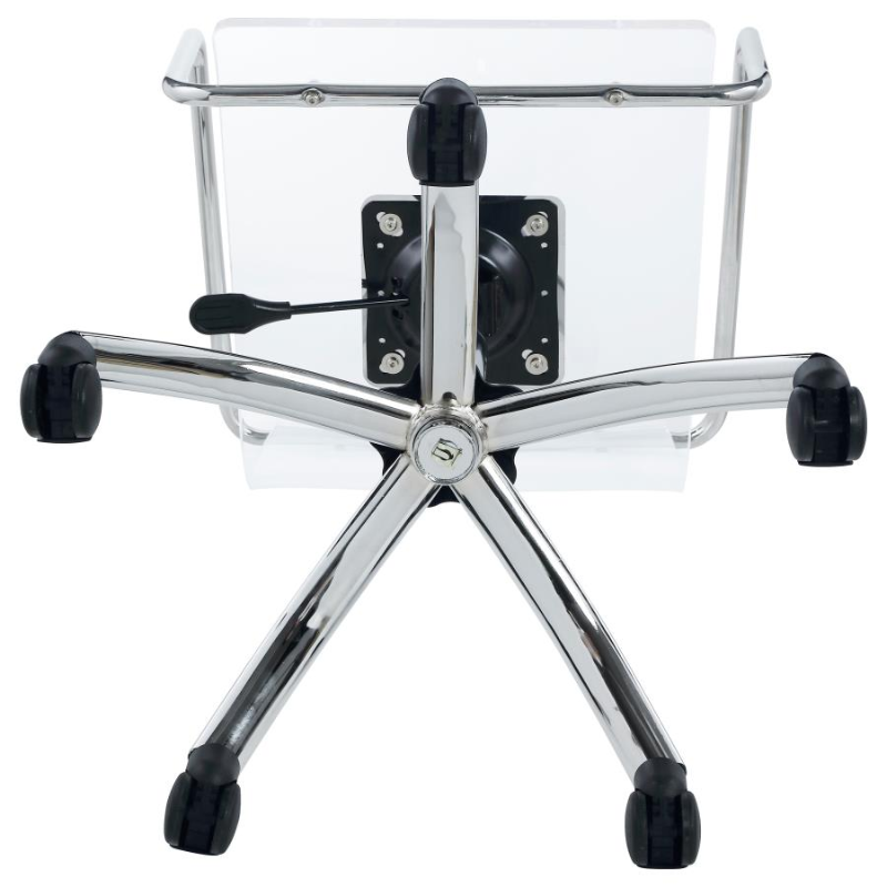 Amaturo Acrylic Adjustable Home Office Desk Chair – 801436