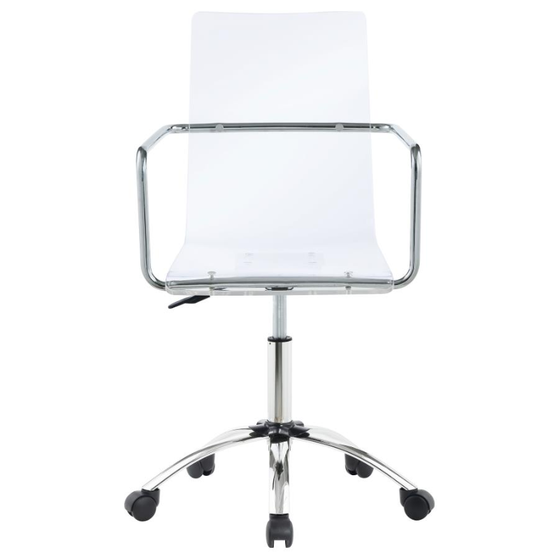 Amaturo Acrylic Adjustable Home Office Desk Chair – 801436
