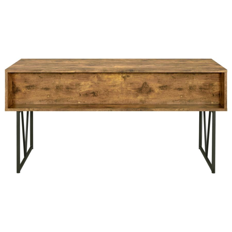 Analiese 63-inch 4-drawer Writing Desk Rustic Nutmeg – 800999