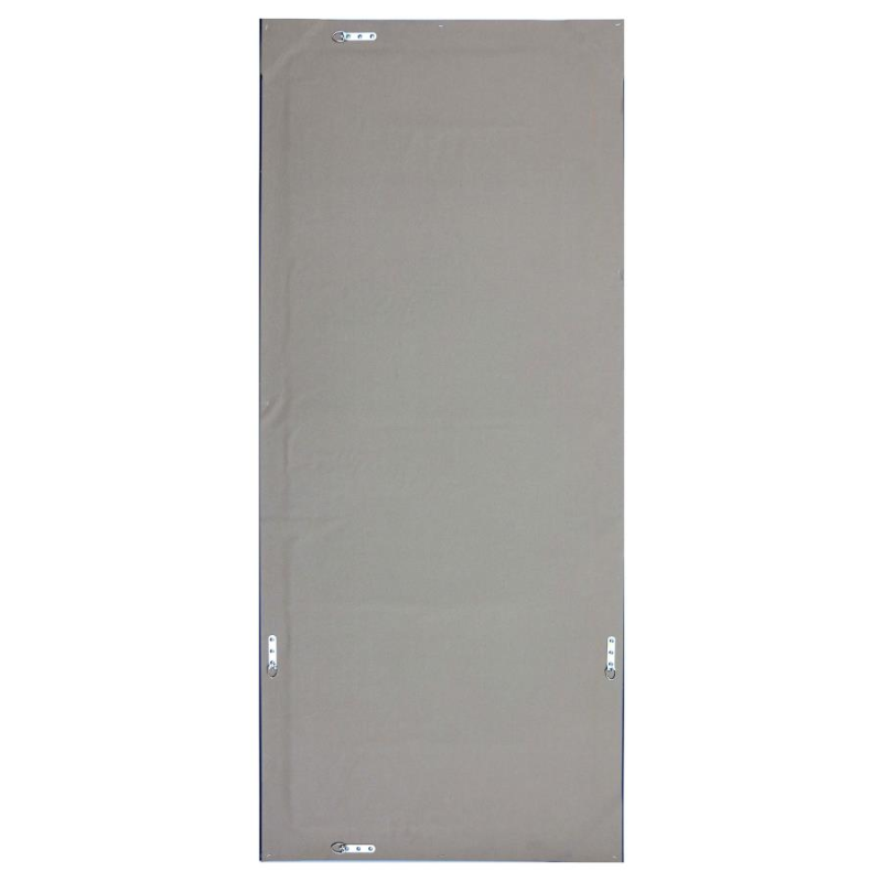 Barnett 30x70 Inch Full Length Floor or Wall Mirror Silver- 901813