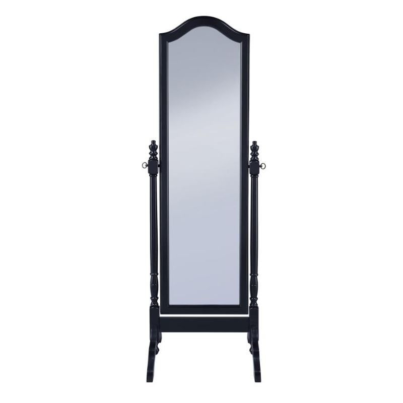Cabot Adjustable Full-Length Wood Cheval Mirror Black - 950801