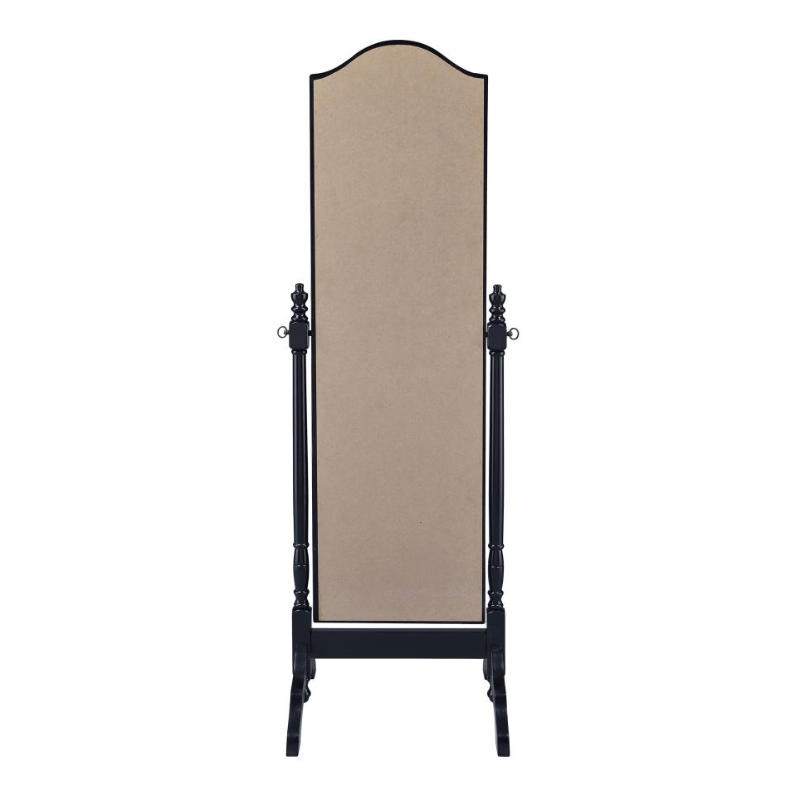 Cabot Adjustable Full-Length Wood Cheval Mirror Black - 950801