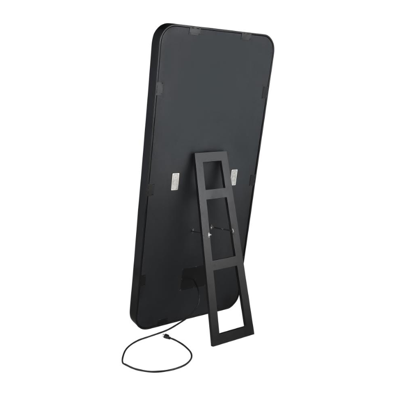 Canton  32x71 Inch LED Standing Mirror with Speakers Black - 961577