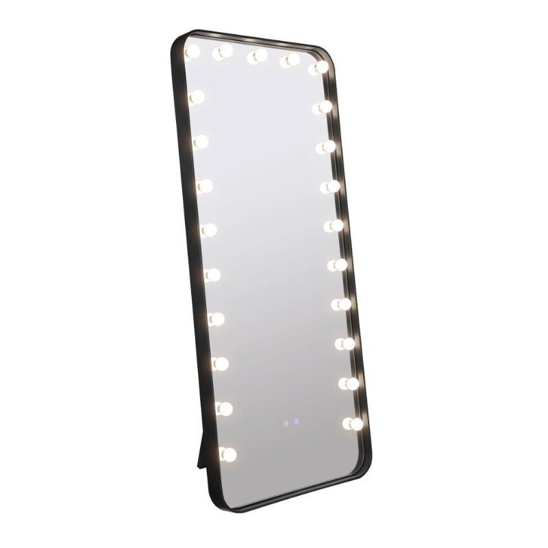 Canton  32x71 Inch LED Standing Mirror with Speakers Black - 961577