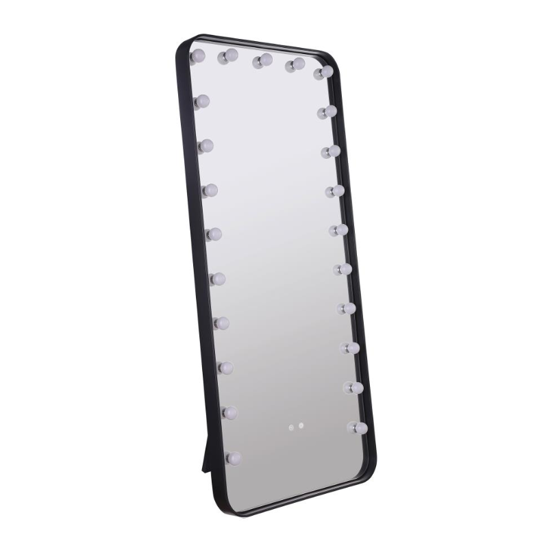 Canton  32x71 Inch LED Standing Mirror with Speakers Black - 961577