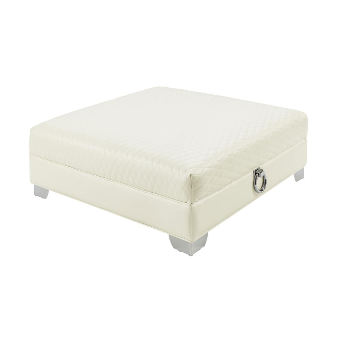Chaviano Collection – Modern Pearl White Living Room Furniture 505391-S4