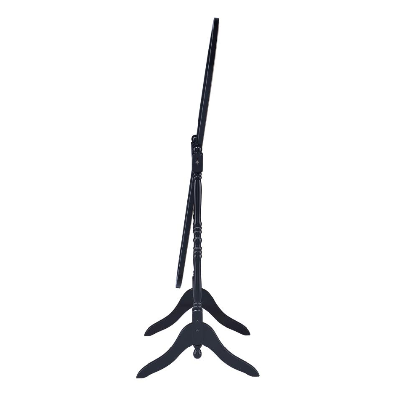 Foyet Adjustable Full-Length Wood Cheval Mirror Black - 950803