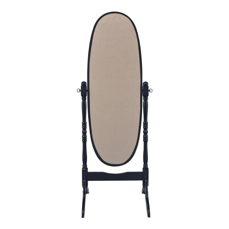 Foyet Adjustable Full-Length Wood Cheval Mirror Black - 950803
