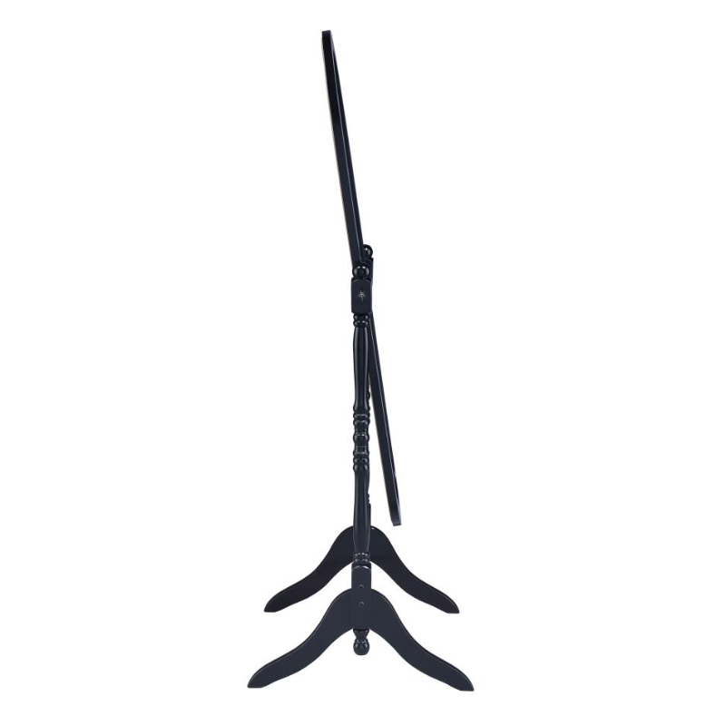 Foyet Adjustable Full-Length Wood Cheval Mirror Black - 950803