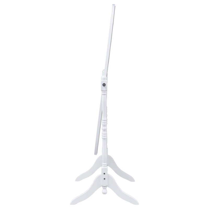 Foyet Adjustable Full-Length Wood Cheval Mirror White - 950802