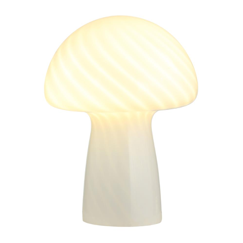 Kanaby Mushroom Glass Table Lamp White - 920249