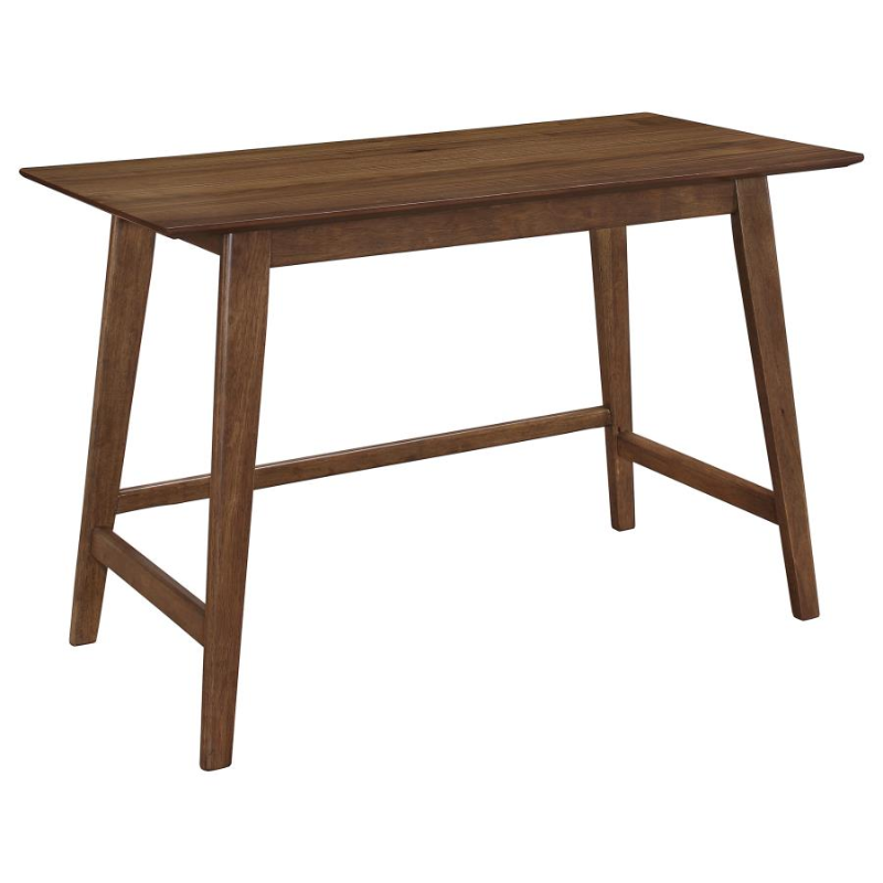 Karri 2-Piece Home Office Computer Desk and Chair Set Walnut – 801095
