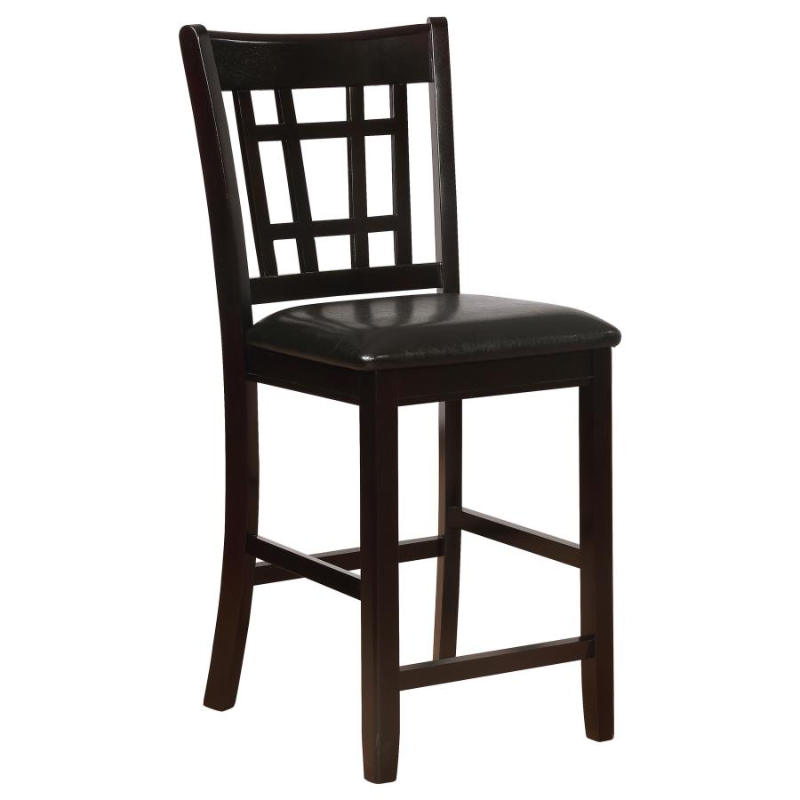 Lavon 5-Piece Oval Counter Height Dining Set Espresso – 102888-S5