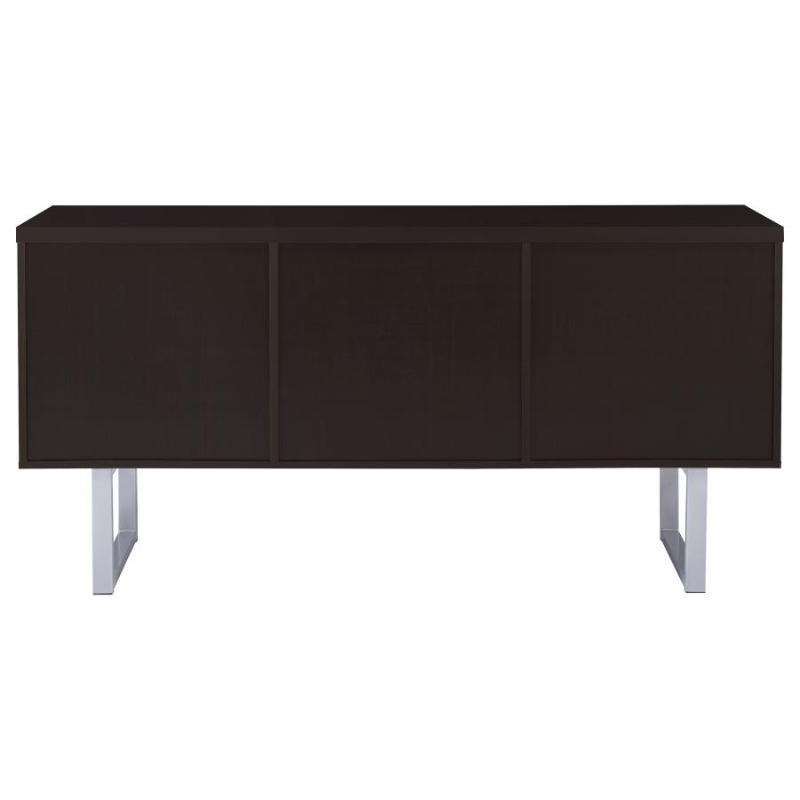 Lawtey 5-Drawer Home Office Storage Credenza Cappuccino – 801522