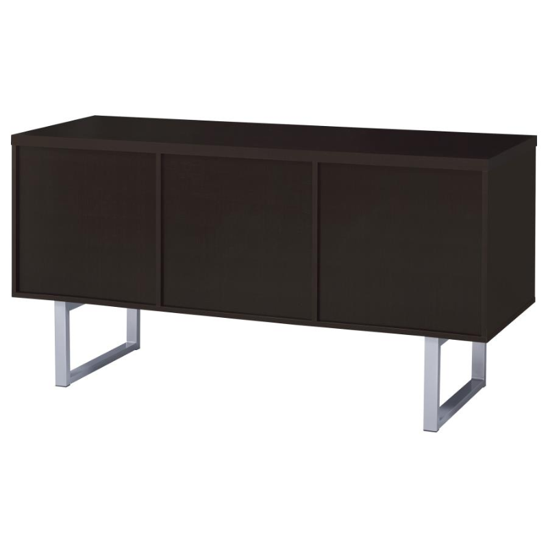 Lawtey 5-Drawer Home Office Storage Credenza Cappuccino – 801522