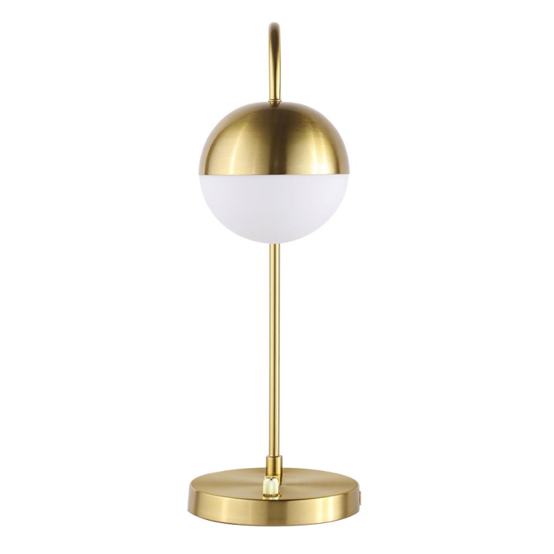 Merrick Spherical Arched Bedside Table Lamp Gold - 920216