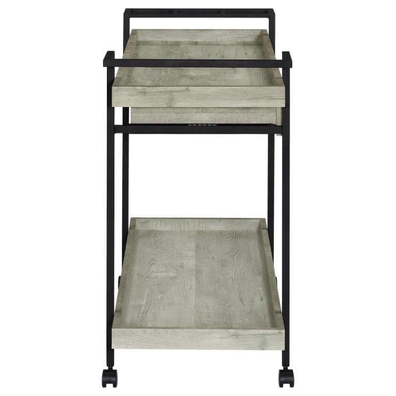 Ventura 1-Drawer Engineered Wood Bar Cart – 181005