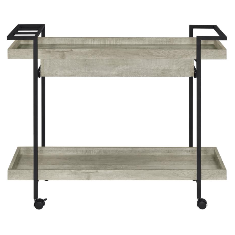 Ventura 1-Drawer Engineered Wood Bar Cart – 181005
